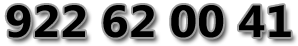 Teléfono: 922 62 00 41